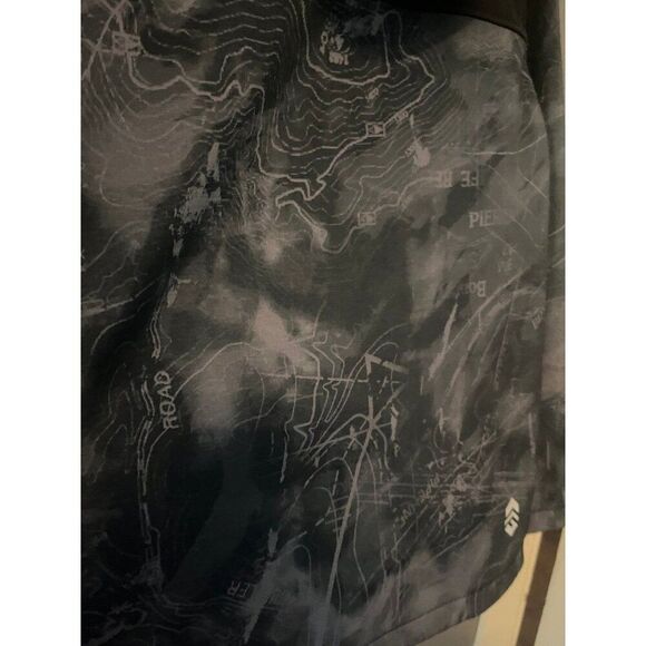 Free country boys size 10/12 gray black lightweight coat jacket - Picture 5 of 5